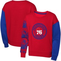 Кофта Philadelphia 76ers Girls Youth Trifecta - Red