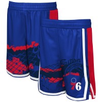 Шорты Philadelphia 76ers Youth Fade Away - Royal