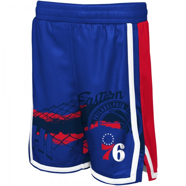 Шорты Philadelphia 76ers Youth Fade Away - Royal