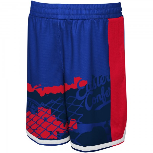 Шорты Philadelphia 76ers Youth Fade Away - Royal