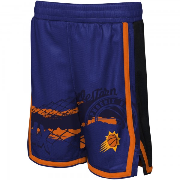 Шорты Phoenix Suns Youth Fade Away - Purple