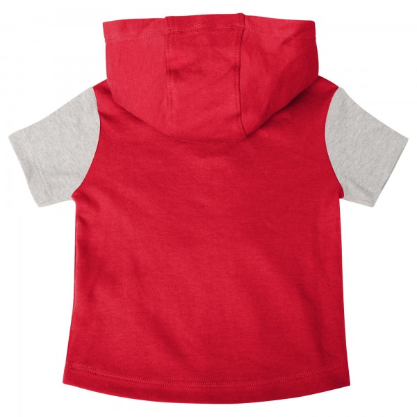 Малышам Philadelphia 76ers Royal/Red/Gray Bank Shot Bodysuit, Hoodie T-Shirt & Shorts Set