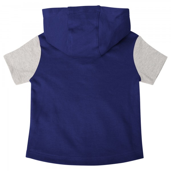 Малышам Charlotte Hornets Teal/Purple/Gray Bank Shot Bodysuit, Hoodie T-Shirt & Shorts Set