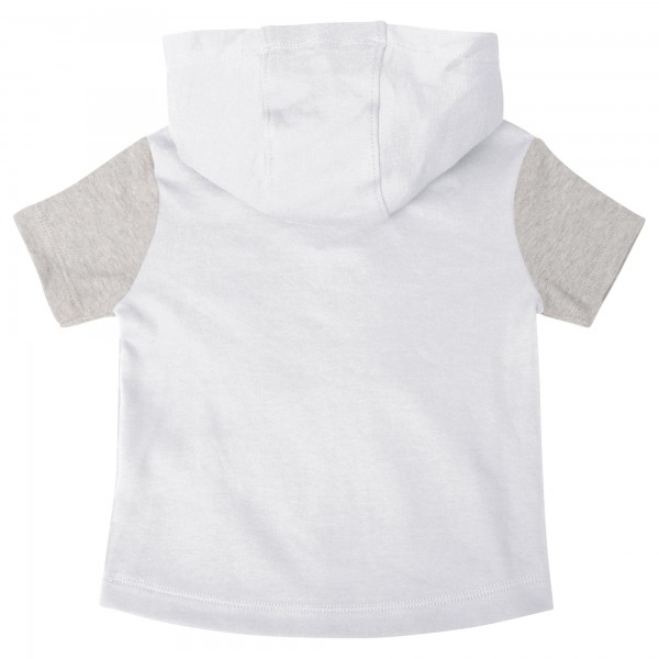 Малышам Brooklyn Nets Black/White/Gray Bank Shot Bodysuit, Hoodie T-Shirt & Shorts Set