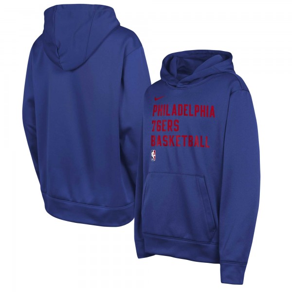 Толстовка Philadelphia 76ers Nike Youth Spotlight Performance - Royal