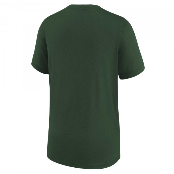 Футболка Milwaukee Bucks Nike Youth Essential Practice - Hunter Green