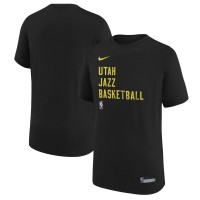 Футболка Utah Jazz Nike Youth Essential Practice - Black