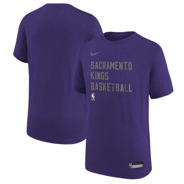 Футболка Sacramento Kings Nike Youth Essential Practice - Purple