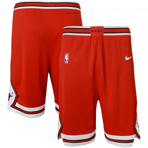 Шорты Chicago Bulls Nike Youth Icon Edition Mesh Performance Swingman - Red