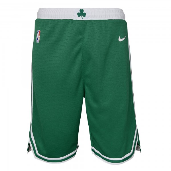 Подростковая Boston Celtics Nike Kelly Green Icon Edition Mesh Performance Swingman Shorts