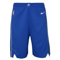 Шорты Dallas Mavericks Nike Youth Icon Edition Mesh Performance Swingman - Blue