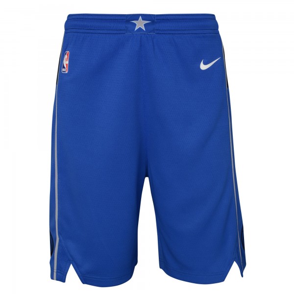 Шорты Dallas Mavericks Nike Youth Icon Edition Mesh Performance Swingman - Blue