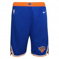 Шорты New York Knicks Nike Youth Icon Edition Mesh Performance Swingman - Blue