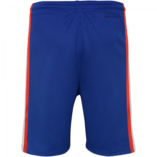 Шорты Detroit Pistons Nike Youth Icon Edition Mesh Performance Swingman - Blue