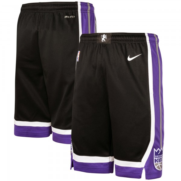 Шорты Sacramento Kings Nike Youth Icon Edition Mesh Performance Swingman - Purple