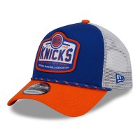 Бейсболка New York Knicks New Era  A-Frame 9FORTY - Blue/Orange