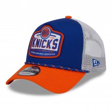 Бейсболка New York Knicks New Era  A-Frame 9FORTY - Blue/Orange