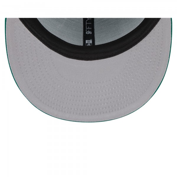 Бейсболка Boston Celtics New Era  Rally Drive Finish Line Patch 9FIFTY - Kelly Green