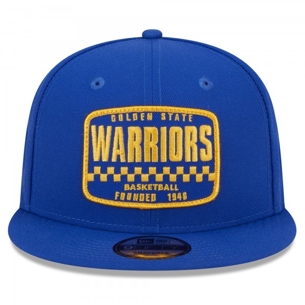 Бейсболка Golden State Warriors New Era  Rally Drive Finish Line Patch 9FIFTY - Royal