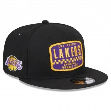 Бейсболка Los Angeles Lakers New Era  Rally Drive Finish Line Patch 9FIFTY - Black