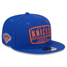 Бейсболка New York Knicks New Era  Rally Drive Finish Line Patch 9FIFTY - Blue