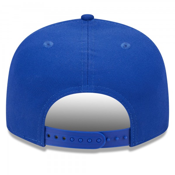 Бейсболка Philadelphia 76ers New Era Royal Rally Drive Finish Line Patch 9FIFTY Snapback
