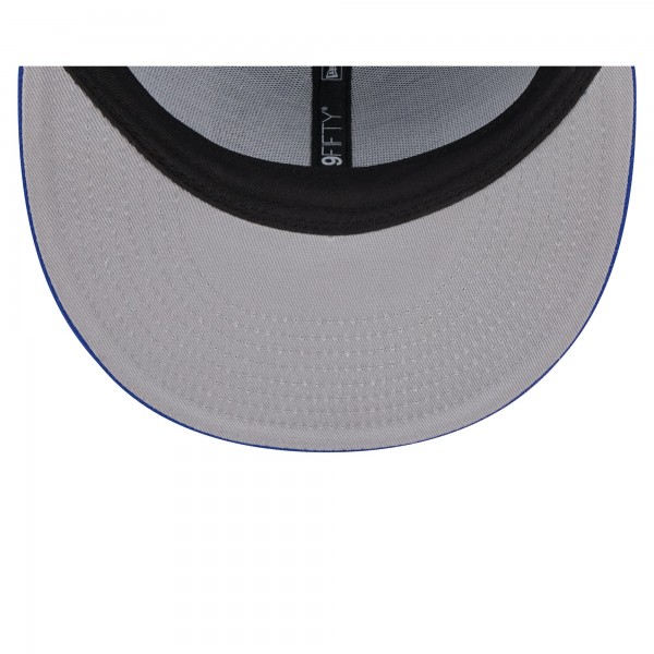 Бейсболка Philadelphia 76ers New Era Royal Rally Drive Finish Line Patch 9FIFTY Snapback