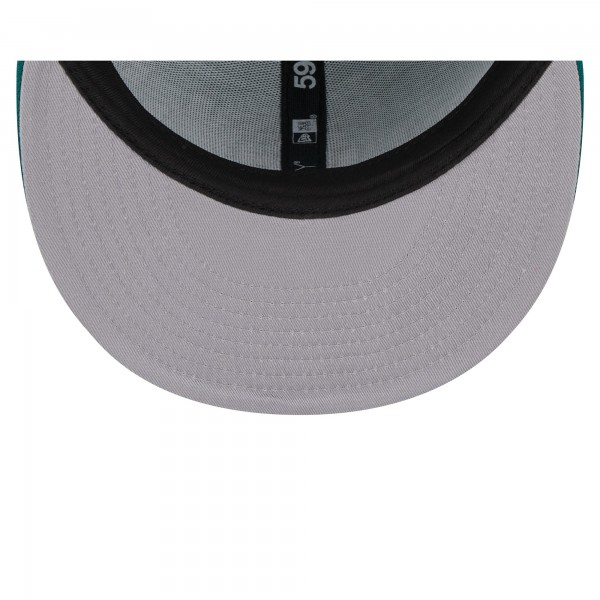 Бейсболка Boston Celtics New Era  Rally Drive Checkerboard 59FIFTY Crown - Kelly Green