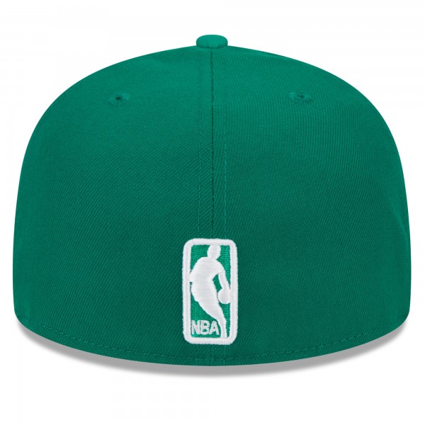 Бейсболка Boston Celtics New Era  Rally Drive Side Patch 59FIFTY - Kelly Green