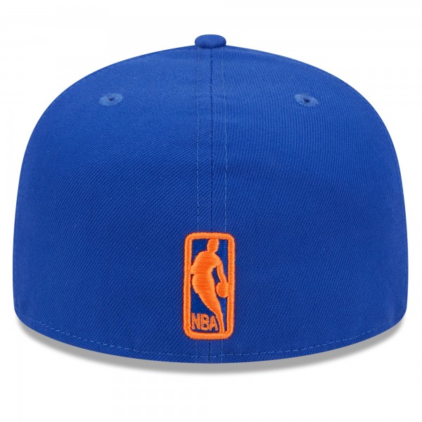 Бейсболка New York Knicks New Era  Rally Drive Side Patch 59FIFTY - Blue