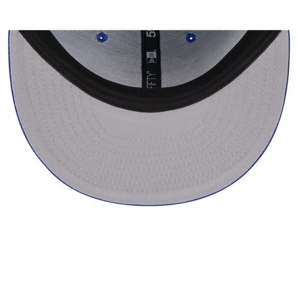 Бейсболка New York Knicks New Era  Rally Drive Side Patch 59FIFTY - Blue