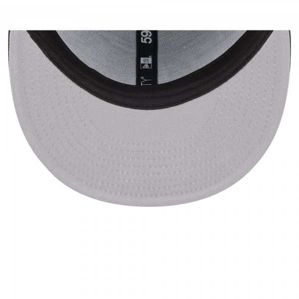 Бейсболка Los Angeles Lakers New Era  Rally Drive Checkerboard 59FIFTY Crown - Black
