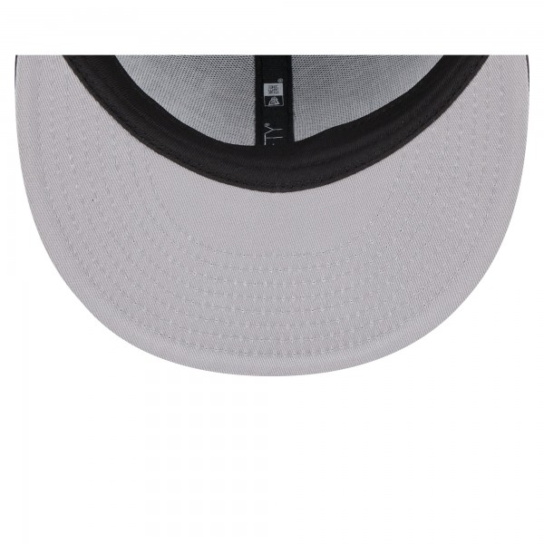 Бейсболка Miami Heat New Era Black Rally Drive Checkerboard 59FIFTY Crown