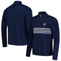 Кофта на короткой молнии Denver Nuggets Levelwear Asher Stars Align - Navy