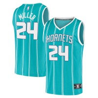 Игровая форма  Brandon Miller Charlotte Hornets 2023 NBA Draft First Round Pick Fast Break Replica - Icon Edition - Teal