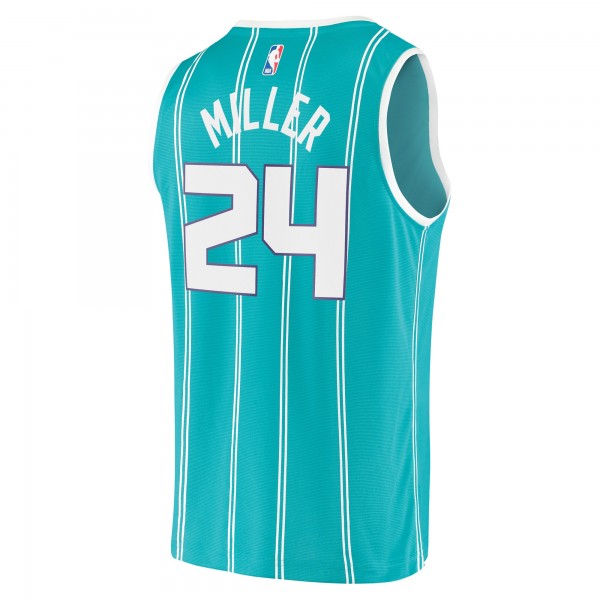 Игровая форма  Brandon Miller Charlotte Hornets 2023 NBA Draft First Round Pick Fast Break Replica - Icon Edition - Teal