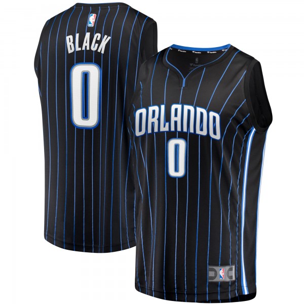 Игровая форма  Anthony Black Orlando Magic Youth 2023 NBA Draft First Round Pick Fast Break Replica - Icon Edition - Black