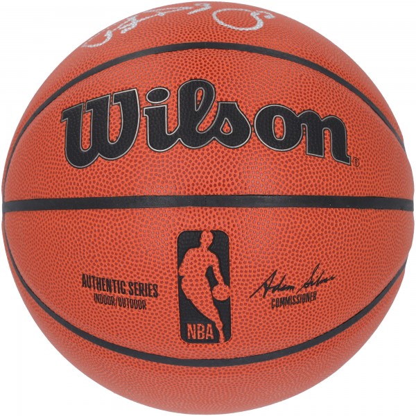 Patrick Ewing New York Knicks Autographed Fanatics Authentic Wilson Replica Basketball