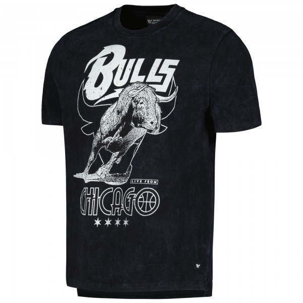 Футболка Unisex Chicago Bulls The Wild Collective Black Tour Band