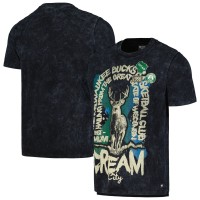 Футболка Milwaukee Bucks The Wild Collective Unisex Tour Band - Black
