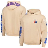 Толстовка Philadelphia 76ers The Wild Collective Graffiti - Cream