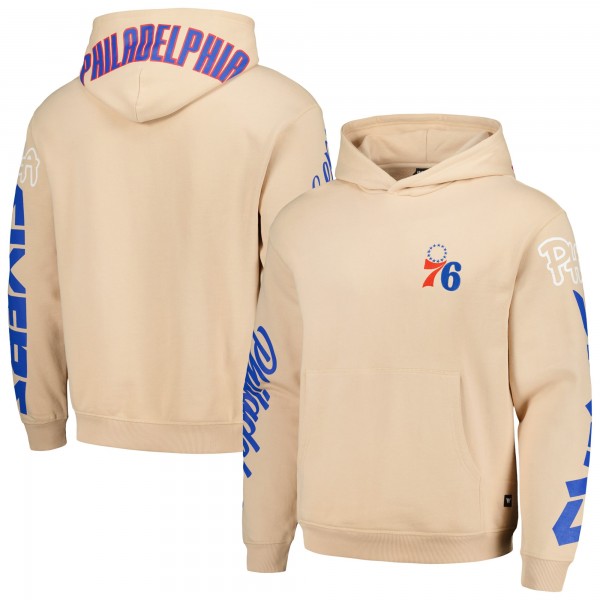 Толстовка Philadelphia 76ers The Wild Collective Graffiti - Cream
