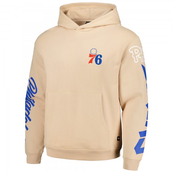 Толстовка Philadelphia 76ers The Wild Collective Graffiti - Cream