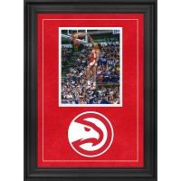 Spud Webb Atlanta Hawks Autographed Fanatics Authentic Deluxe Framed 8 x 10 Dunk Contest Photograph