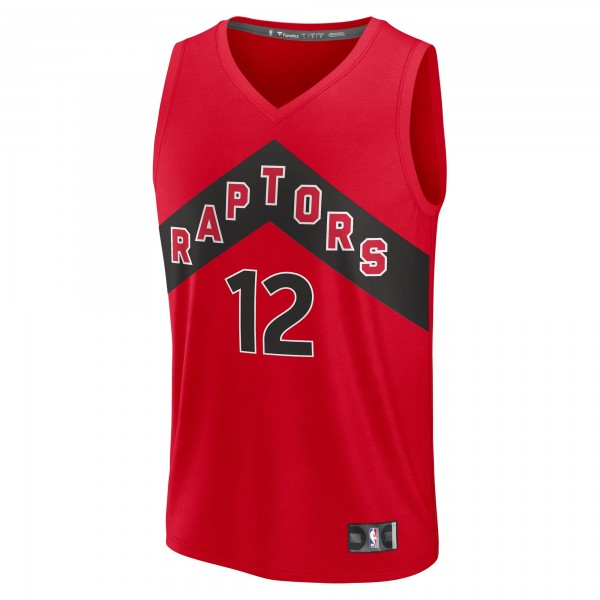 Toronto Raptors Collin Murray-Boyles Fanatics Red 2025 NBA Draft First Round Pick Fast Break Replica Jersey - Icon Edition