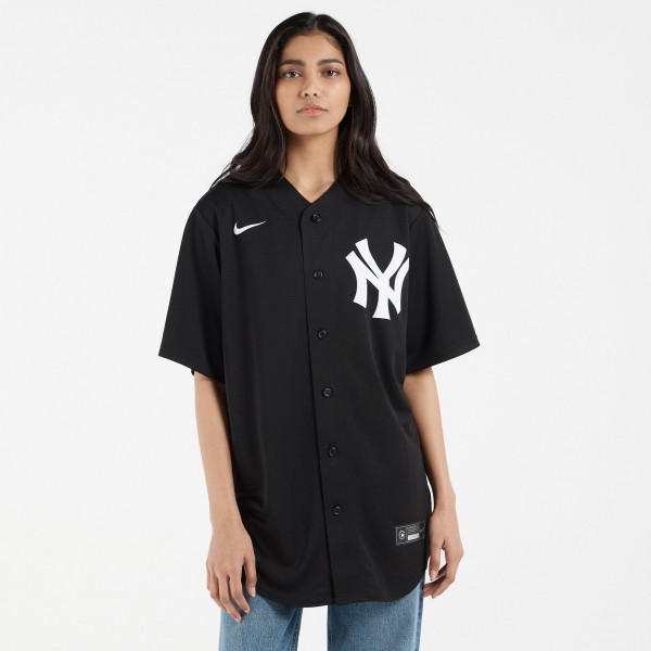 Джерси New York Yankees Aaron Judge Nike Black Replica Player