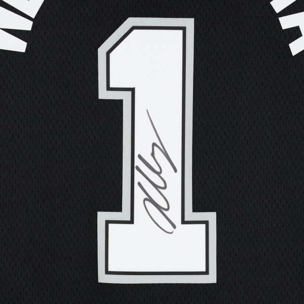 Джерси с автографом Victor Wembanyama San Antonio Spurs Fanatics Authentic Nike Icon Swingman