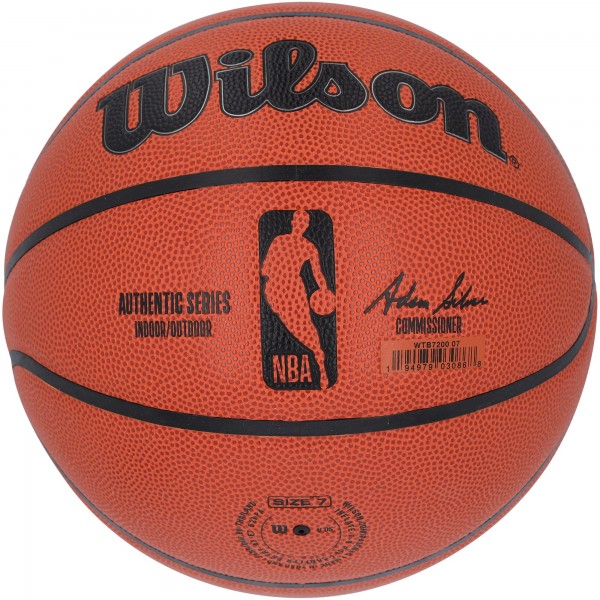 Баскетбольный мяч Cam Whitmore Houston Rockets Autographed Fanatics Authentic  Wilson Authentic Series Indoor/Outdoor with 2023 #20 Pick Inscription