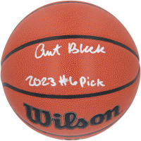 Anthony Black Orlando Magic Autographed Fanatics Authentic Wilson Authentic Series Indoor/Outdoor Basketball with 2023 #6 Pick Inscription