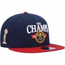 Бейсболка Denver Nuggets New Era 2023 NBA Finals Champs Two-Tone 9FIFTY - Navy/Red